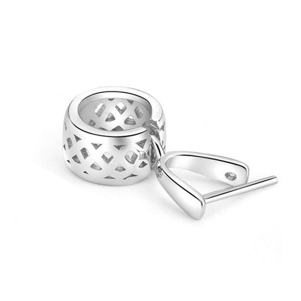 7241 925 Sterling Silver Slide Pinch Bail Finding for Pendant Making